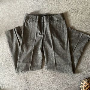 Black/gray once worn petite dress pants